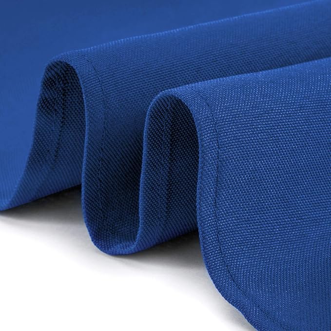 Lann's Linens - 70" Square Premium Tablecloth for Wedding/Banquet/Restaurant - Polyester Fabric Table Cloth - Royal Blue