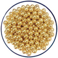 Sentovac 10mm Gold Pearl Sprinkles Large Edible Cake Decorating Sugar Candy Cookie Cake Cupcake Topper Ice Cream Baking Decorations Halloween Christmas Valentines Wedding Supplies