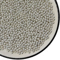 Silver Pearl Sugar Sprinkles 3.9 oz, 4mm Candy Pearls Ideal for Baking, Cake and Cupcake Toppers, Cookie Decoration, Ice Cream Topping, Wedding Shower Valentines Halloween Christmas