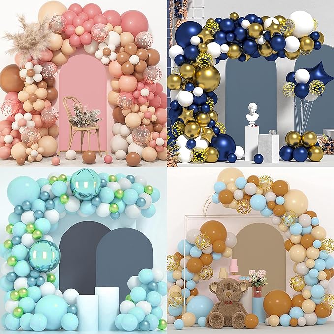 6.6FT Wedding Arch Covers Arch Backdrop Cover Arch Stand Covers Set Arch Cover Spandex Fabric Stretchy Backdrop for Wedding Birthday Party Decoration Baby Shower (Mint Green)