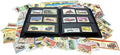 IMPACTO COLECCIONABLES – 100 Car-Themed Stamps Collection with Included Album (5.5 x 7 x 0.4 in) | Enhance your philatelic collection with authentic postmarked stamps in a compact and elegant album