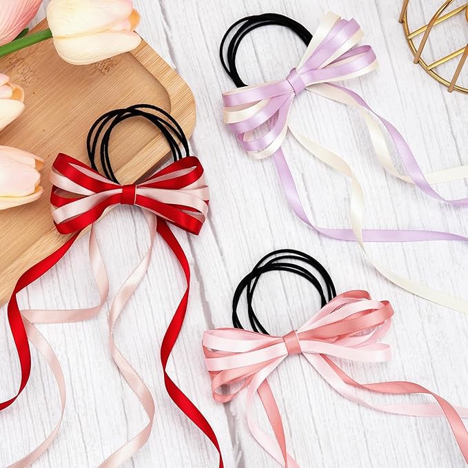 3/8" x 100 Yards Satin Ribbon - Scarlet Silk Ribbon with Spool - Ideal for Gift Wrapping, Floral Bouquets, Crafts, Wedding Party Decorations, Christmas and Sewing Projects