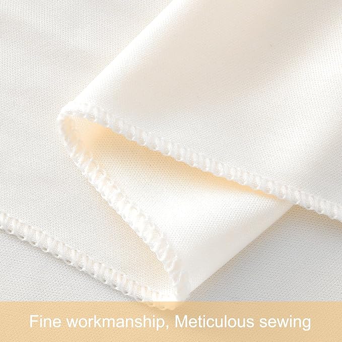 50ft x 12ft Champagne Backdrop Curtains Wrinkle Free Backdrop Curtain for Wedding Parties Fabric Backdrops Drapes Back Drop Cloth Bridal Shower Stage Curtains Wedding Decorations for Reception