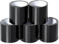 PP OPOUNT 2360 PCS Disco Tiles, 5 x 5 mm Self-Adhesive Disco Ball Stickers, Real Glass Mirror Tiles for Crafts, DIY Disco Ball, Photo Frame, Art Collage, Indoor Decor (Black)