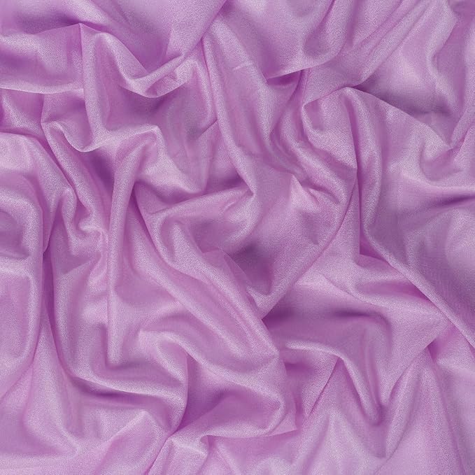 VDS Pack of 2 Panel (30 Inch X 20 Feet) Wedding Arch Draping Fabric Sheer Chiffon Fabric Drapery for Wedding Ceremony Reception Swag Backdrop Canopy Chuppah ARBO Altars Decoration (Orchid)