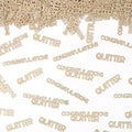 Congratulations Quitter Confetti, Champagne Gold Glitter Retirement Confetti for Table, Graduation Party Table Decor, Funny Retirement Party Table Scatters, Congrats Grad Going Away Party Supplies