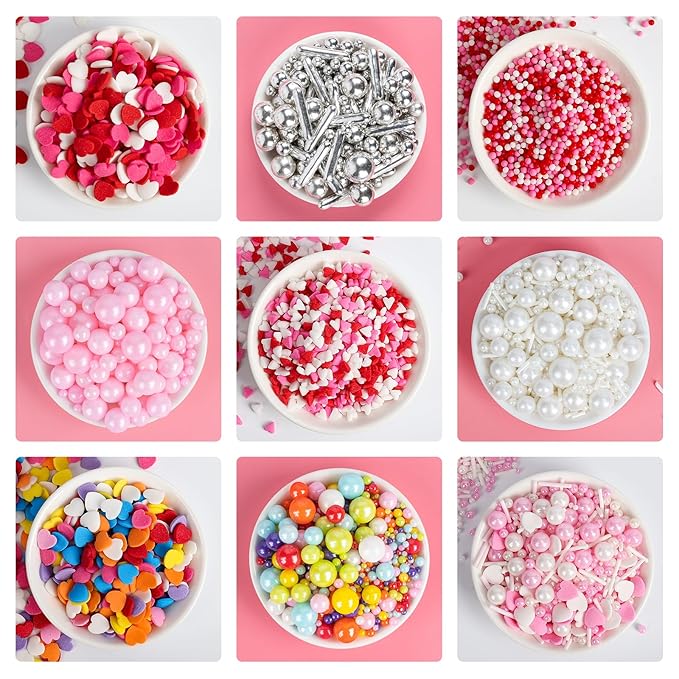 Edible Confetti Sprinkles,Colorful Round Cake Decoration for Desserts,Rainbow Circular Candy,Pastel Sprinkles for Cake Baking,Perfect For Birthday Party,Festival Baking Supplies,100g/3.53oz