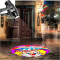 Custom Logo Projector Lights Custom GOBO projectors for Store Business or Wall Outdoor Waterproof ip67 HD led for Shop Advertising and Wedding 35W
