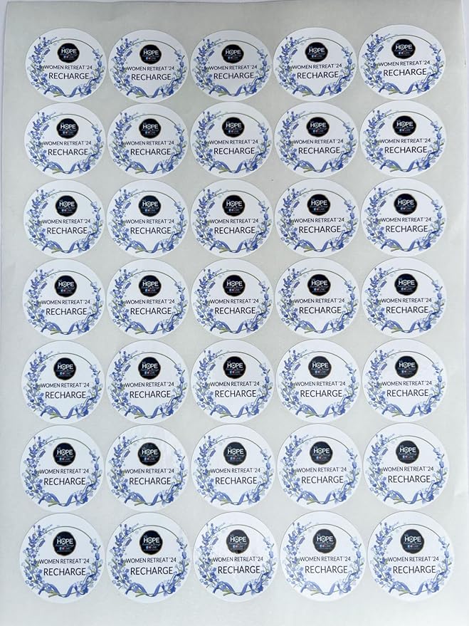 Premium Custom Stickers Labels - Personalized Stickers for Businesses Logo and Name. Birthday Pets and Label Product Boxes Wedding Favors Waterproof Labels (wreath 16, 2.5 inch)