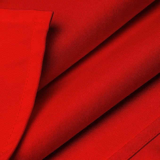 Lann's Linens - 10 Premium 70" Square Tablecloths for Wedding/Banquet/Restaurant - Polyester Fabric Table Cloth - Red