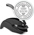 MaxMark Notary Seal Round Embosser for Missouri State - Includes Gold Burst Seal Labels (50 Count)