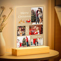 Custom Picture Frames with Photo, Personalized Photo Frame with Night Light, Customized Picture Frame, Personalized Christmas Photo Gifts for Women, Men, Him, Her, Couple, Boyfriend, Girl Friend