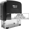 Notary Stamp for State of New Jersey- Self Inking Stamp