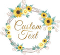 Premium Custom Stickers Labels - Personalized Stickers for Businesses Logo and Name. Birthday Pets and Label Product Boxes Wedding Favors Waterproof Labels (wreath 19, 2 inch)
