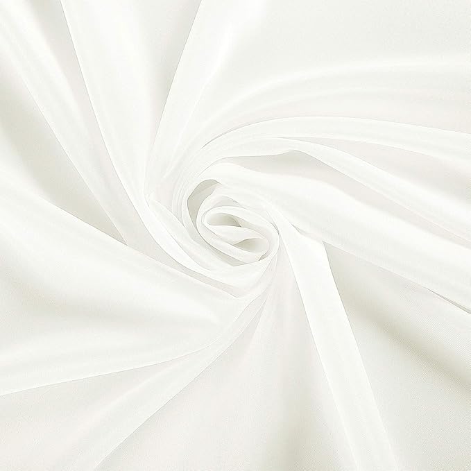 Ascoza 12pack 70 Inch Ivory Round Tablecloth in Polyester Fabric for Wedding/Banquet/Restaurant/Parties