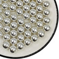 Silver Pearl Sugar Sprinkles 3.53 oz, 14mm Candy Pearls Ideal for Baking, Cake and Cupcake Toppers, Cookie Decoration, Ice Cream Topping, Wedding Shower Valentines Halloween Christmas
