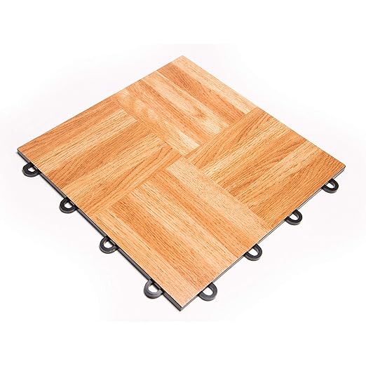 IncStores 12" x 12" Practice Dance Tiles (Oak, 36-12"x12" Tiles)