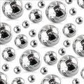 260Pcs Silver Glossy Beads for Centerpiece Decor, Artifical Pearls Vase Filler, Makeup Brush Beads, No Hole Round Pearl Beads for Wedding Birthday Christmas Party Home Decor(18mm 14mm 6mm)