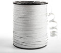 Silver Curling Ribbon, 500 Yard Christmas Glitter Curly Ribbons for Gift Wrapping, Thin Balloon String Ribbon for Balloons Arch, 3/16" Gift Ribbons for Baby Shower, Florist Flower Party Decorations