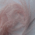 Glitter Tulle Fabric 56 Inch by 5.5 Yards Fabric Tulle Bolt for Wedding Christmas Decorations DIY White Tutu Baby Shower Table Skirt Ceiling Decor Birthday Party Craft Supplies-Pink
