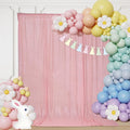 PartyDelight Pink Sequin Backdrop 8FTx8FT Wedding Curtain Special Events Party