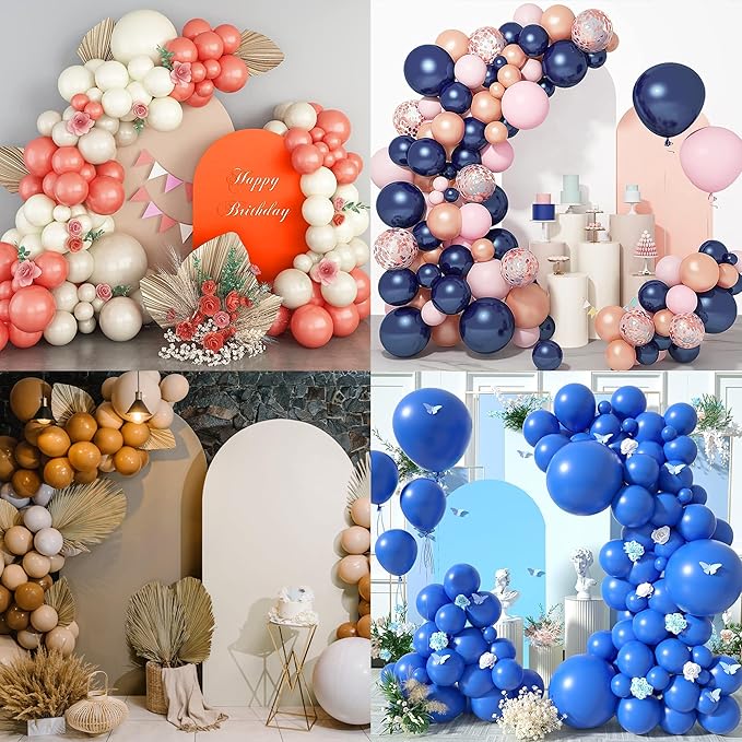 6.6FT Wedding Arch Covers Arch Backdrop Cover Arch Stand Covers Set Arch Cover Spandex Fabric Stretchy Backdrop for Wedding Birthday Party Decoration Baby Shower (White, Cover Only)