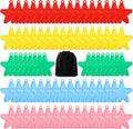 Lenwen 80 Pcs Balloon Weights Plastic Colorful Weights for Balloons for Birthday Party Decoration Wedding Holiday Celebration(Star Shaped,Rainbow)