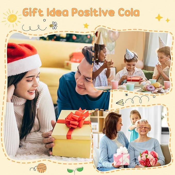 Birthday Gifts for Women Man-Emotional Cheer Support,Funny Handmade Cola Unique Cute Presents for Her Him Women Men Friend Coworker Family