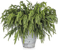 Artgar 100 Pcs Pine Branches - 18 Inch Artificial Green Pine Stem - Real Touch Christmas Greenery Pines Branches for DIY Flower Arrangement Home Indoor Christmas Decor
