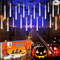 Floating Candles with Wand Remote, 20 Pcs Magic Halloween Hanging Candles, Flickering Warmer Light Flameless LED Candles with DIY Sticker, Battery Operated Halloween Decorations Gifts Indoor (20)