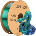 Silk PLA Filament 1.75mm Blue Green Dual Color PLA 3D Printer Filament 2 in 1 Coextrusion 1KG Spool(2.2lbs) 3D Printing Filament Dimensional Accuracy +/- 0.03mm Fits for Most FDM 3D Printers