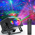 Disco Ball Light Party Lights, LED Sound Activated DJ Disco Light Stage Lights with Remote Control Strobe Lights for Parties Bar Birthday Gift Indoor Room Decorations Christmas Halloween Club Wedding