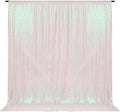 PartyDelight Sequin Backdrop Iridescent 6FTx6FT for Photography Curtain Special Events Party
