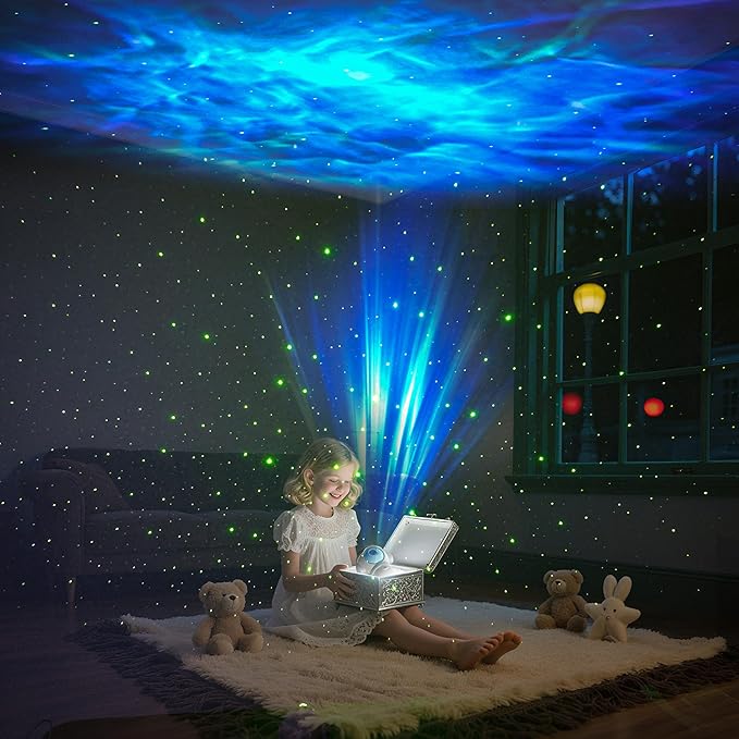 Galaxy Night Light - Astronaut Space Projector, Star Projector,Starry Nebula Ceiling LED Lamp with Timer and Remote, Kids Room Decor Aesthetic, for Birthdays,Christmas