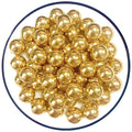 Sentovac 14mm Gold Pearl Sprinkles Large Edible Cake Decorating Sugar Candy Cookie Cake Cupcake Topper Ice Cream Baking Decorations Halloween Christmas Valentines Wedding Supplies