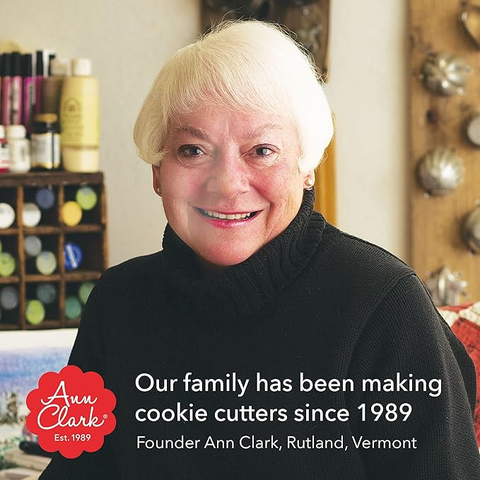 Ann Clark Cookie Cutters Wedding Cake Cookie Cutter 3.75" with Recipe Card, Made in USA