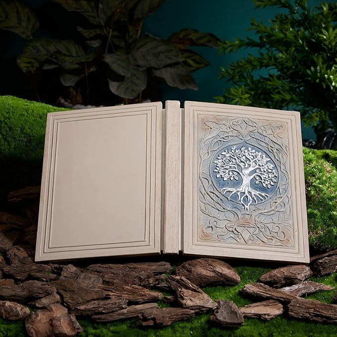 3D Embossed Tree of Life Notebook - Celtic Style Journal with Retro Mythology Design, Hardcover Blank Pages sketchbook (100 sheets/200 pages). Perfect for Writing & Drawing, Desktop Decoration, office supplies,school supplies,Collectible Item. Ideal as...