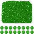 PATIKIL 1000pcs 3mm Bicone Glass Crystal Beads, Faceted Glass Spacer Beads with Box for Jewelry Making Bracelet Necklace Earrings DIY Suncatcher Craft, Grass Green