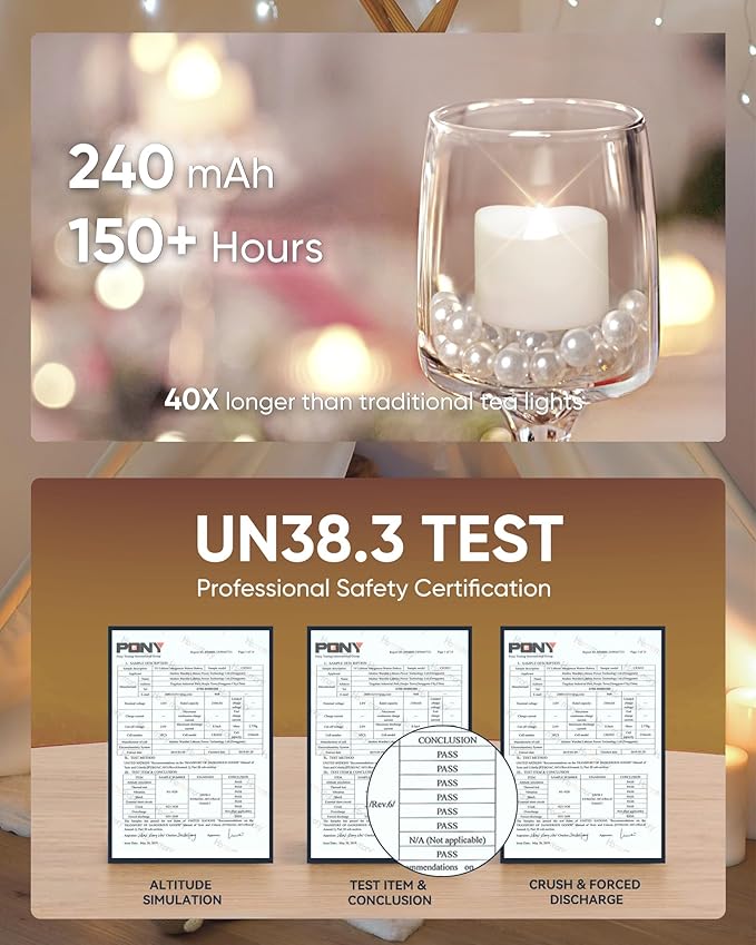 Homemory Timer Tea Lights Candles Battery Operated, 6H Timer Built-in, Auto On Daily, Flameless LED Tealight Votives for Table Centerpieces, Lantern, Holiday Decor, Cool White, No Remote, 12-Pack