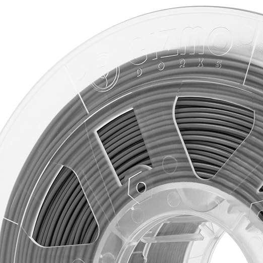 Gizmo Dorks 3mm (2.85mm) ABS Filament 1kg / 2.2lb for 3D Printers, Color Change Gray to White