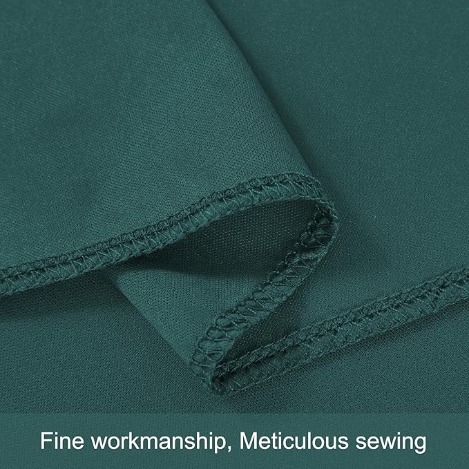 50ft x 12ft Emerald Green Backdrop Curtains Wrinkle Free Backdrop Curtain for Wedding Parties Fabric Backdrops Drapes Back Drop Cloth Bridal Shower Stage Curtains Wedding Decorations for Reception