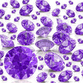 Hicarer 800 Pieces Diamond Decorations Acrylic Diamond Table Scatter Crystals for Table for Vase Fillers Party Decorations(20,12, 10, 6, 3mm,Purple)