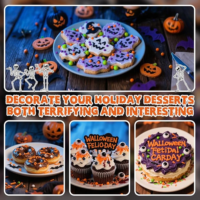 Halloween Edible Pearl Sprinkles,Nonpareils Purple Black Green and Orange Mix,Cute Pearls Cake Candy,Mini Sugar Sprinkles for Decorations Baking,Cake Ice Cream Cookies Cupcake Toppe Chocolate,Birthday Halloween Christmas Supplie 130g/4.58oz