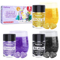 Edible Glitter Set, 3 Colors Luster Dust Edible Glitter, Food Grade Metallic Food Decorating Sprinkle Dust for Drinks Wine, Powder Glitter for Fondant, Chocolate, Candy, Cookie, 5g/0.18oz, Vegan