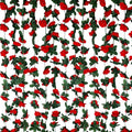 8Pcs 63Ft Red Rose Garland, Fake Rose Hanging Flowers, Artificial Flower Vine, Hanging Floral Vine Garland for Wedding, Birthday Party, Wall Arch, Halloween, Christmas Garden Backdrop Decor