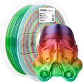 AMOLEN PETG 3D Printer Filament 1.75mm Gradient Rainbow PETG Multicolor Rainbow 1KG/2.2lb