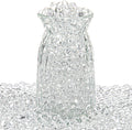 ZTML MS 60,000 Pieces Clear Water Gel Jelly Beads Clear Water Beads, Vase Fillers for Centerpieces, Floating Candle Making, Christmas New Year Decoration Floral Arrangement (Transparent)
