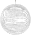 VEVOR Mirror Disco Ball, 16 Inch Party Mirror Ball with Hanging Ring, Large Lightning Disco Ball Party Decorations, Ideal for DJ Club, Stage, Wedding, Birthday, Christmas, New Years Celebration