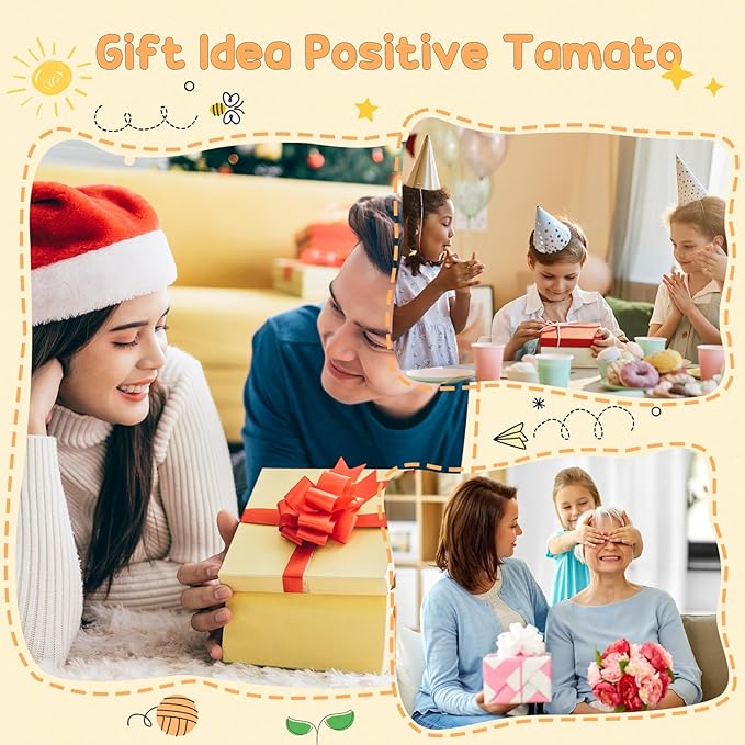 Birthday Gifts for Women Man-Emotional Cheer Support,Funny Handmade Tomatoes Unique Cute Presents for Her Him Women Men Friend Coworker Family