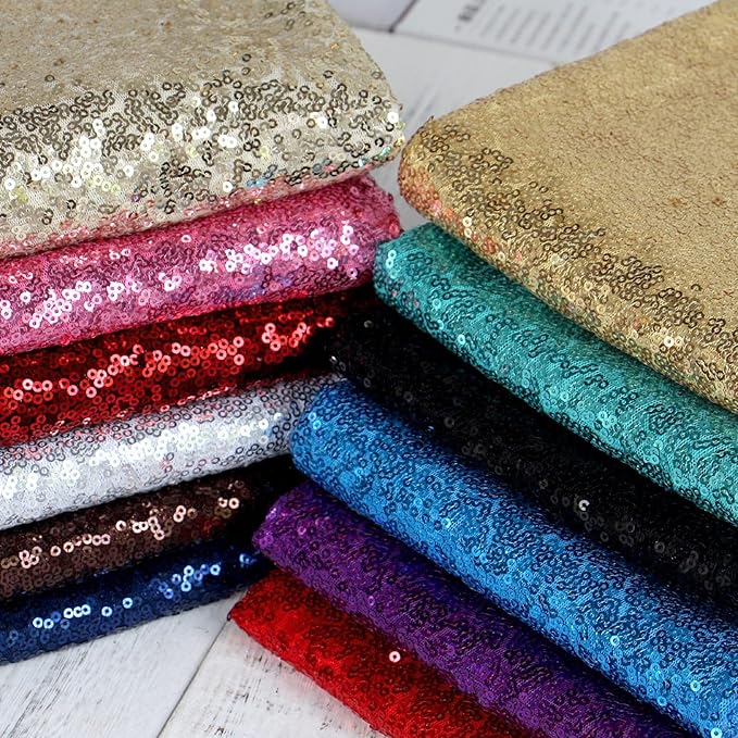 4FTx8FT Iridescent Sequin Backdrop Curtains 2 Panels Sparkly Background Drapes for Parties Baby Shower Decorations